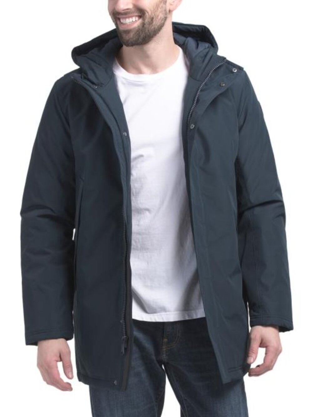 PAJAR Padded Car Coat With Fixed Hood
